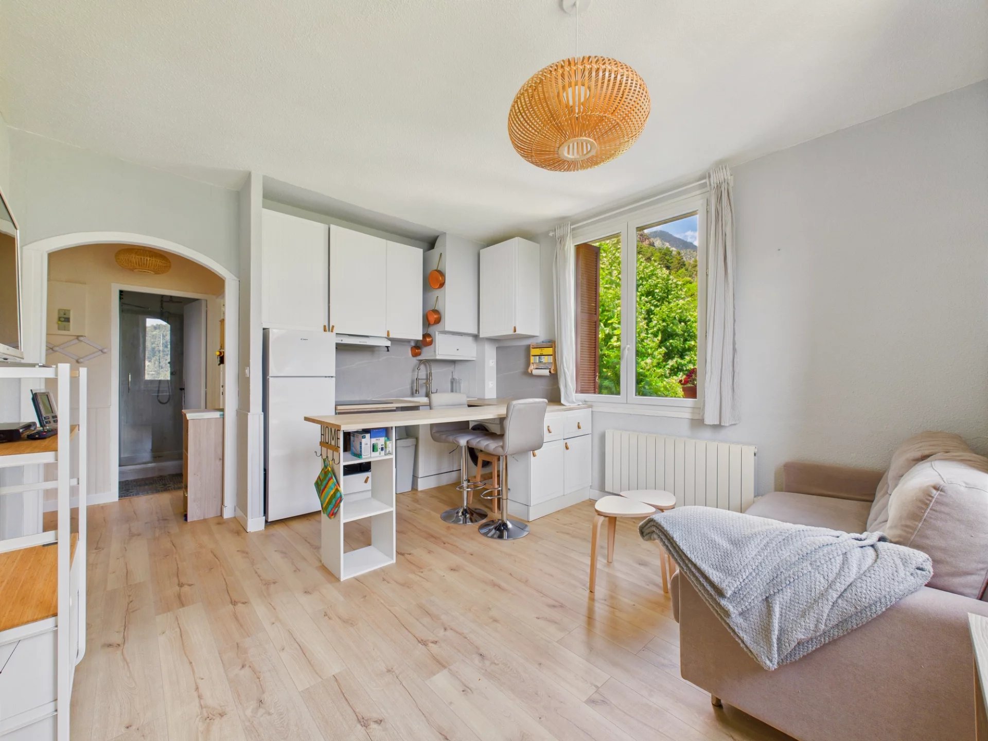 Appartement 3 pièces + parking – Berthemont Les Bains / Roquebillière