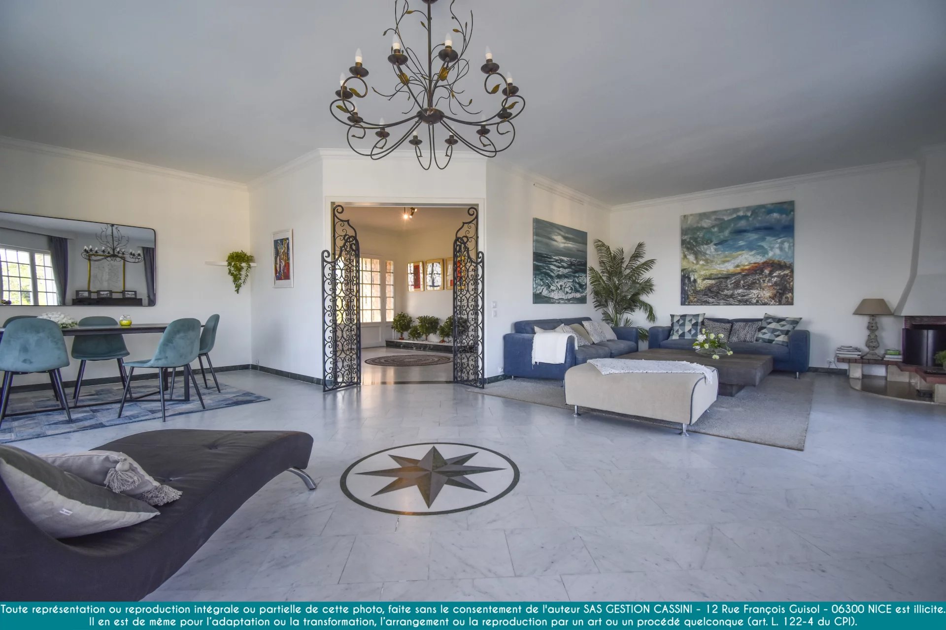 VILLA DE LUXE 326m² PISCINE GARAGE NOMBREUX PARKINGS – NICE FABRON/LANTERNE
