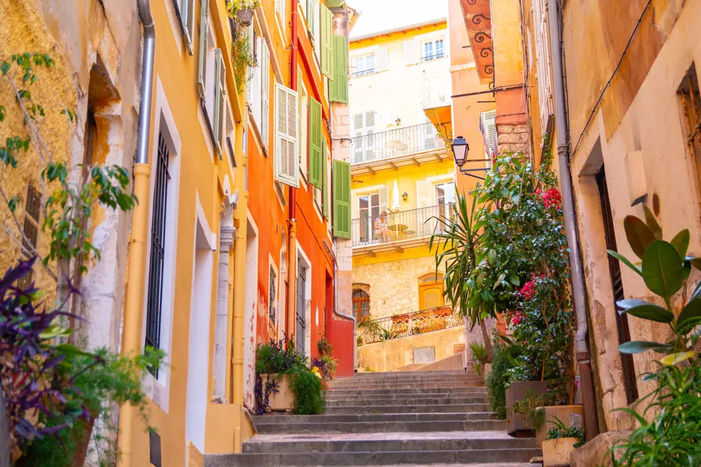 Belle photo du centre ville de Nice