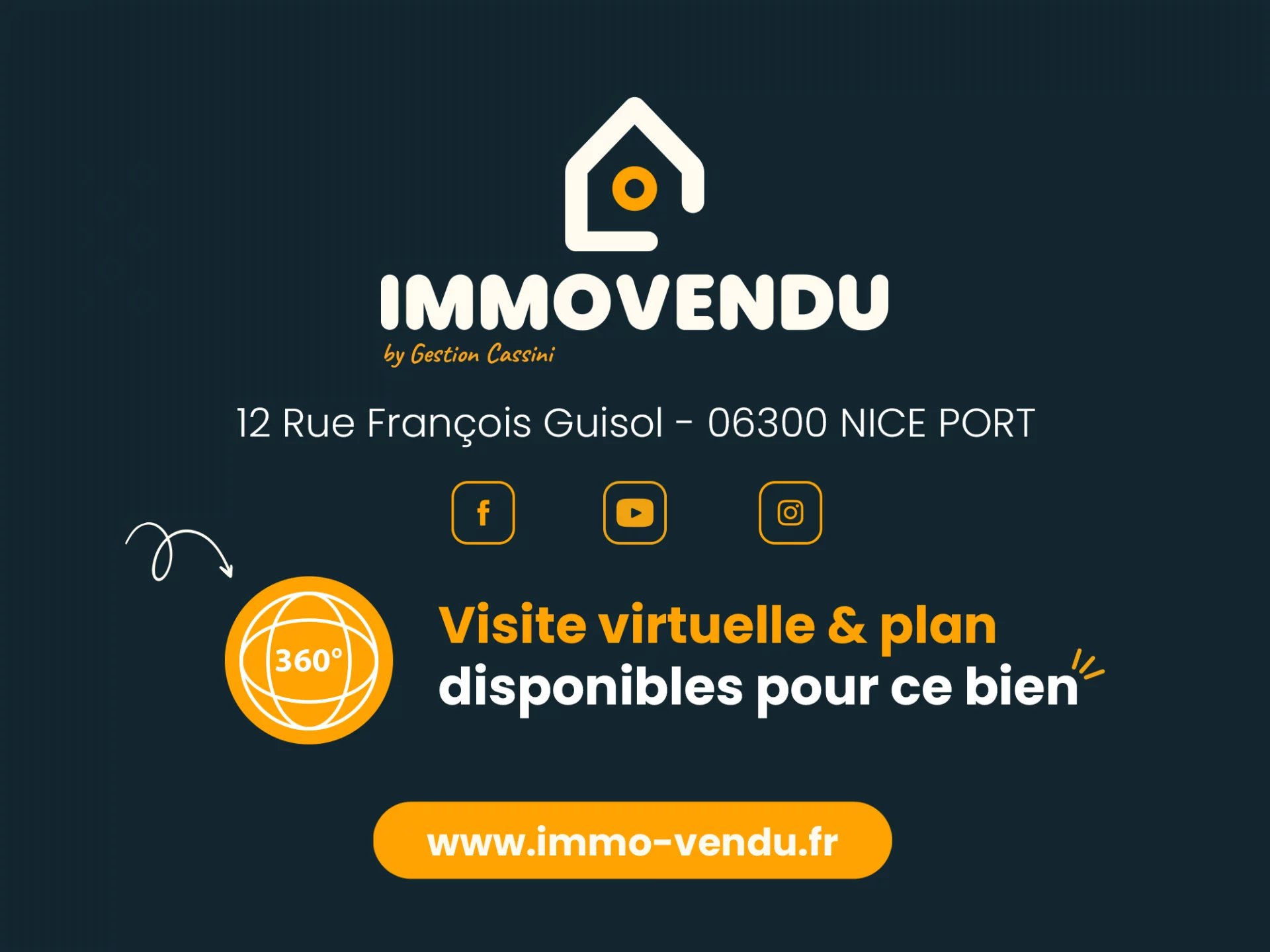 Appartement 4 pièces – Bd Henri Sappia – NICE