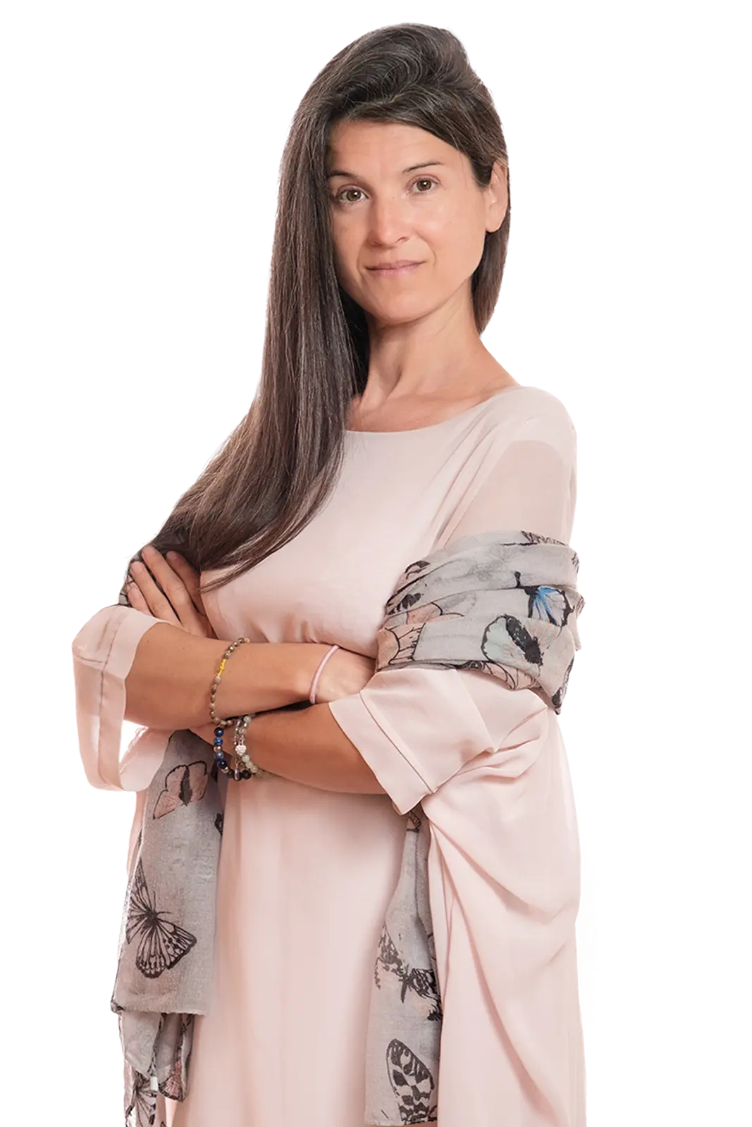Collaboratrice souriante
