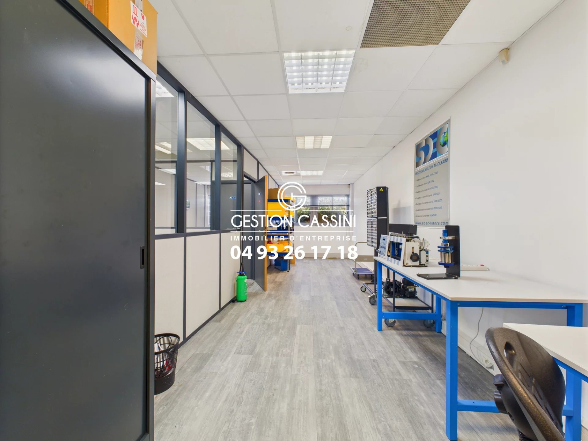 BUREAU DE 330M² À LOUER – 118 FRANCIS PERRIN – ZI LE ROUSSET