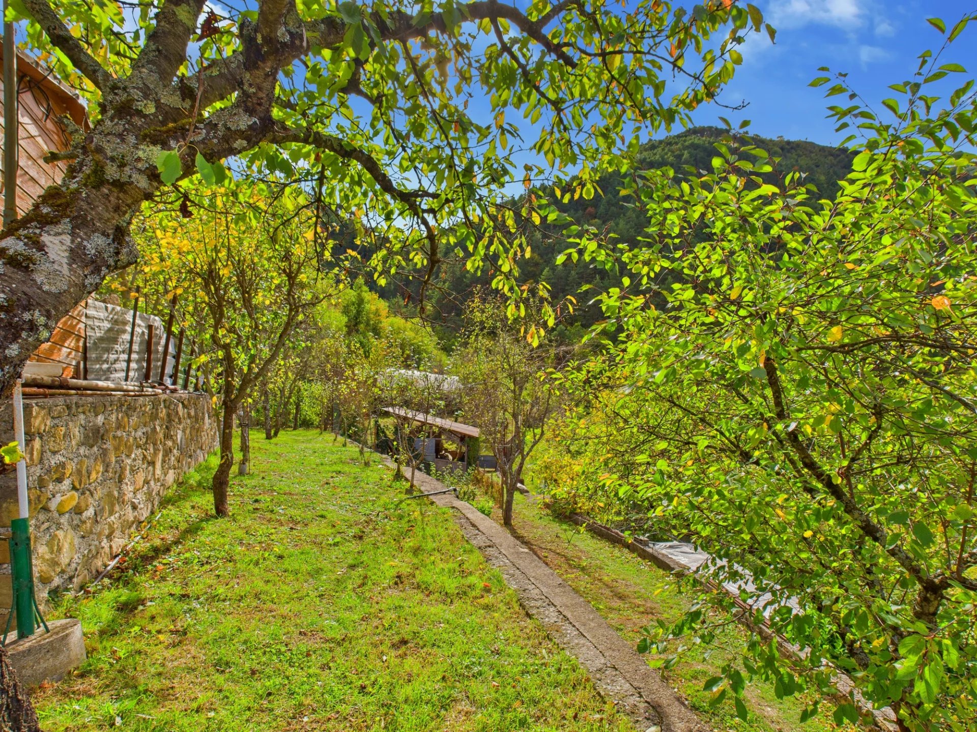 Maison de village à terminer – Terrains – Gorblaou-St-Colomban – Lantosque