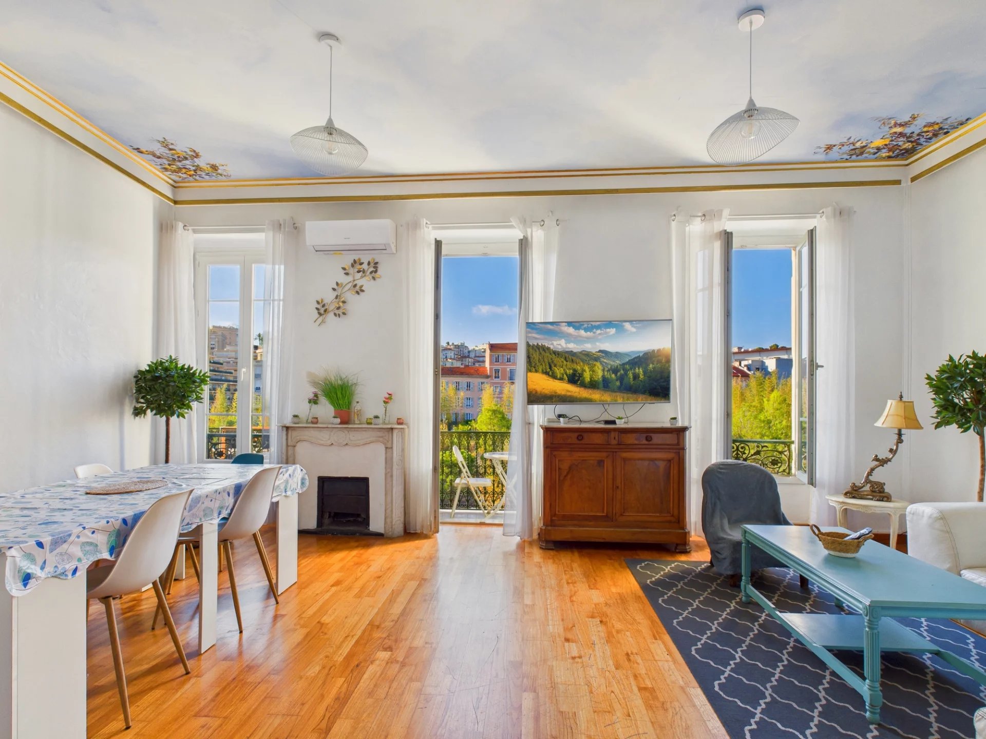 Appartement 4 pièces 105m² – balcons – Bd Risso – NICE