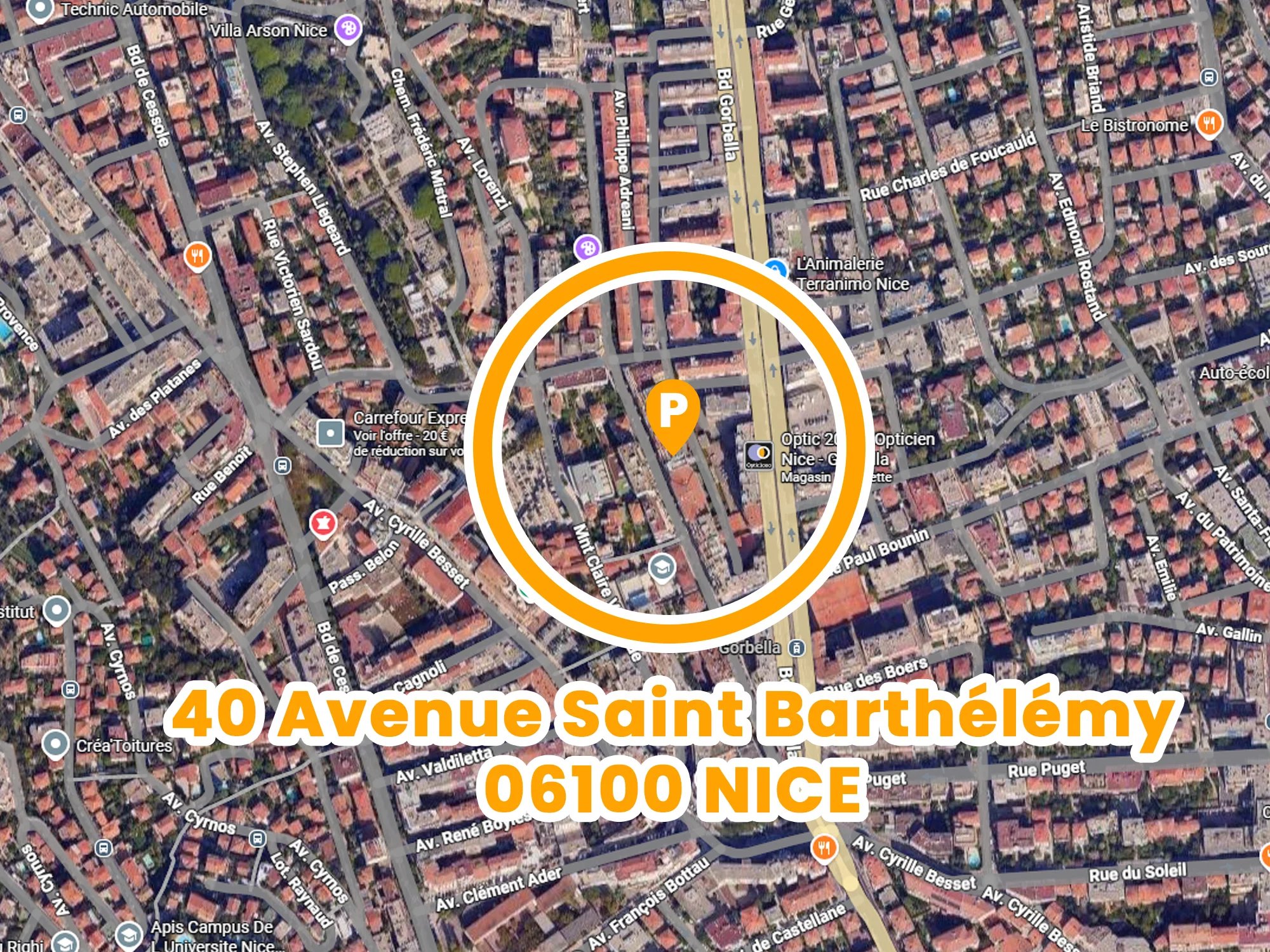 Parking – 40 Avenue Saint Barthélémy – NICE