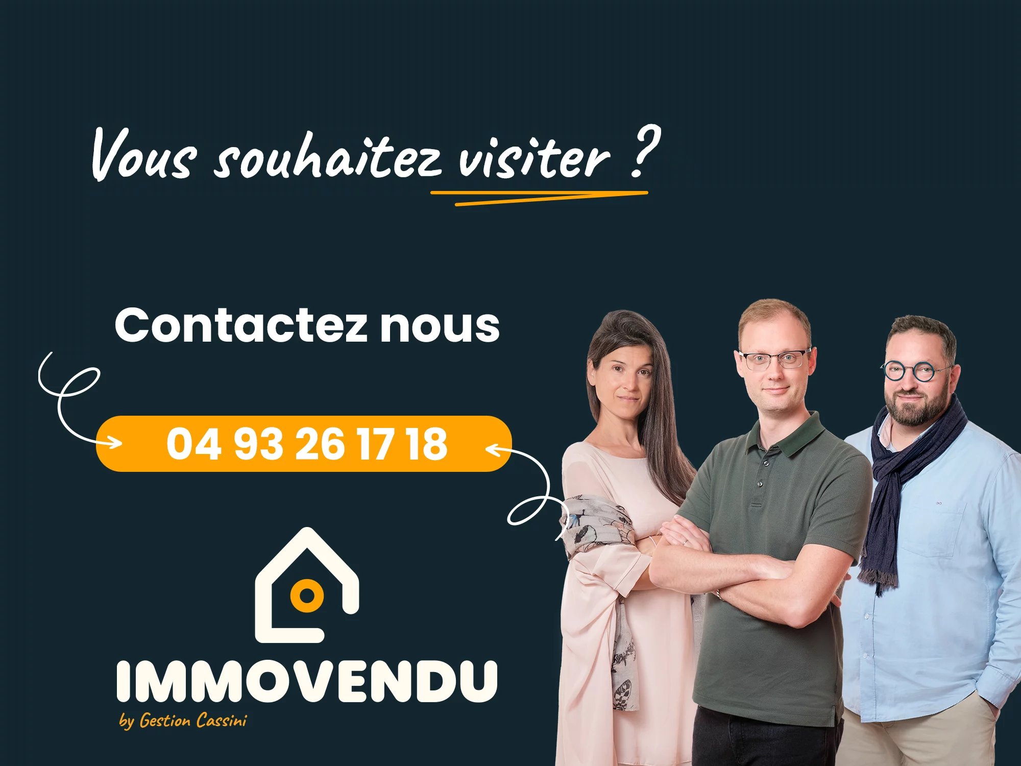 VENDU LOUÉ – Appartement STUDIO – Rue Cassini – NICE Le Port