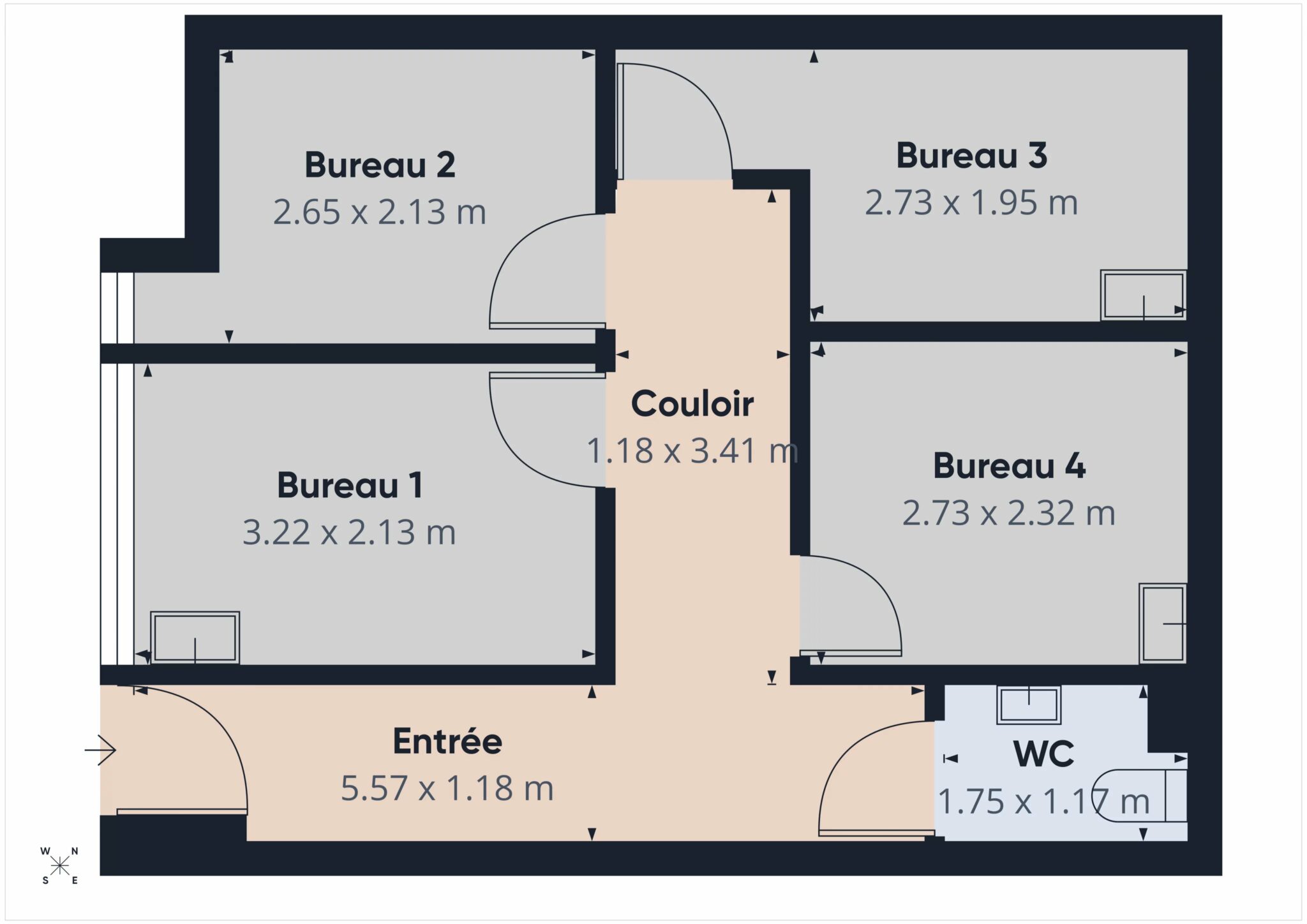 Local Commercial – Rue Justin Montolivo – NICE