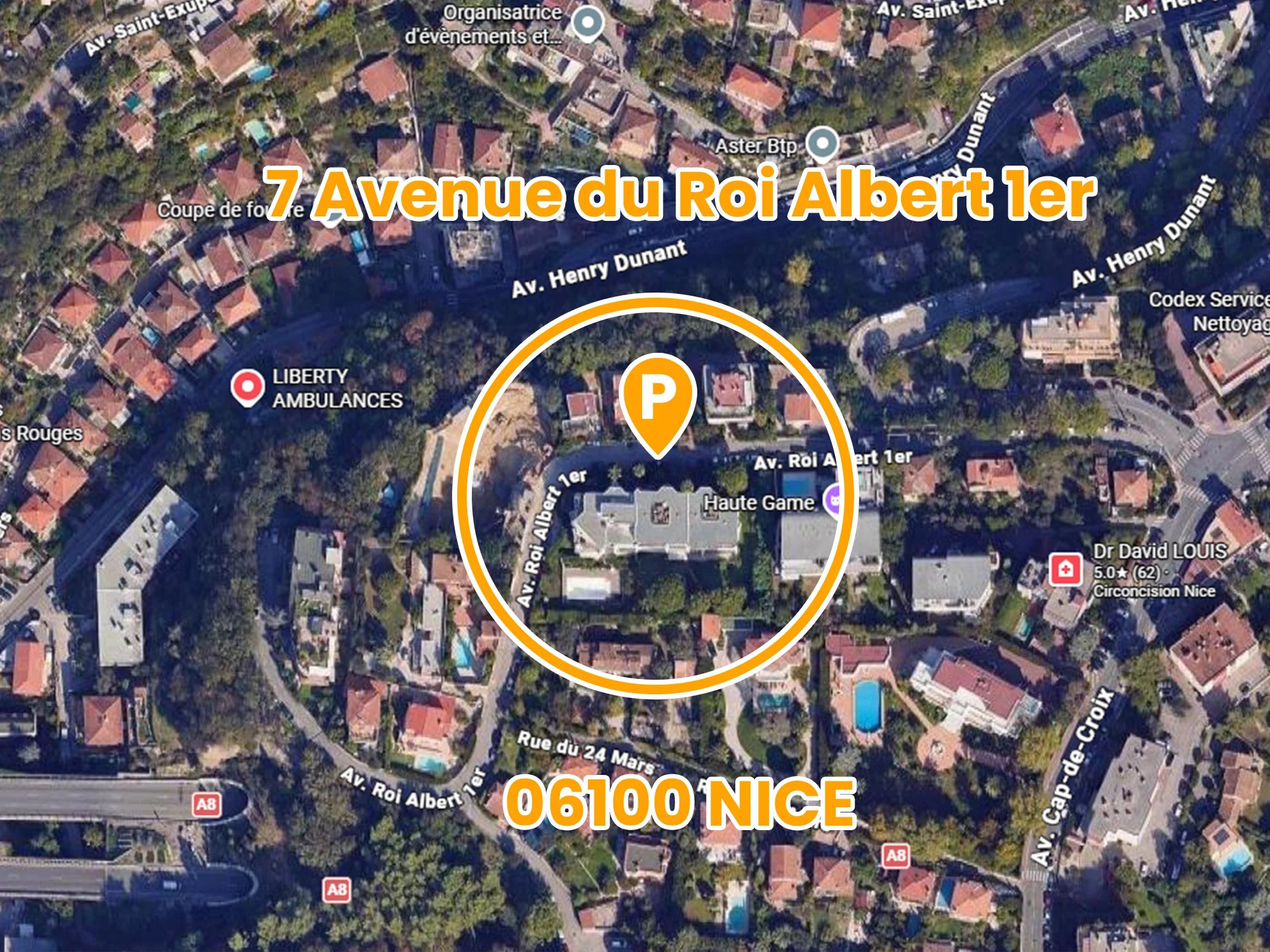 Parking Av du Roi Albert 1er – NICE RIMIEZ