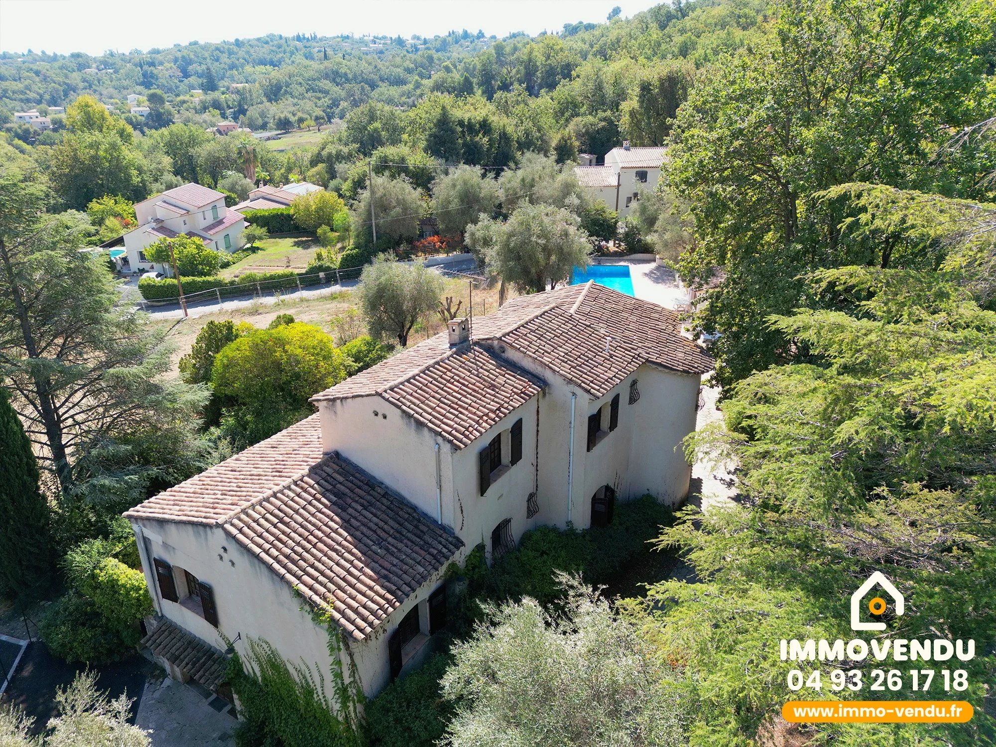 Maison 201,74² Terrain 1.781m² Piscine – La Gaude