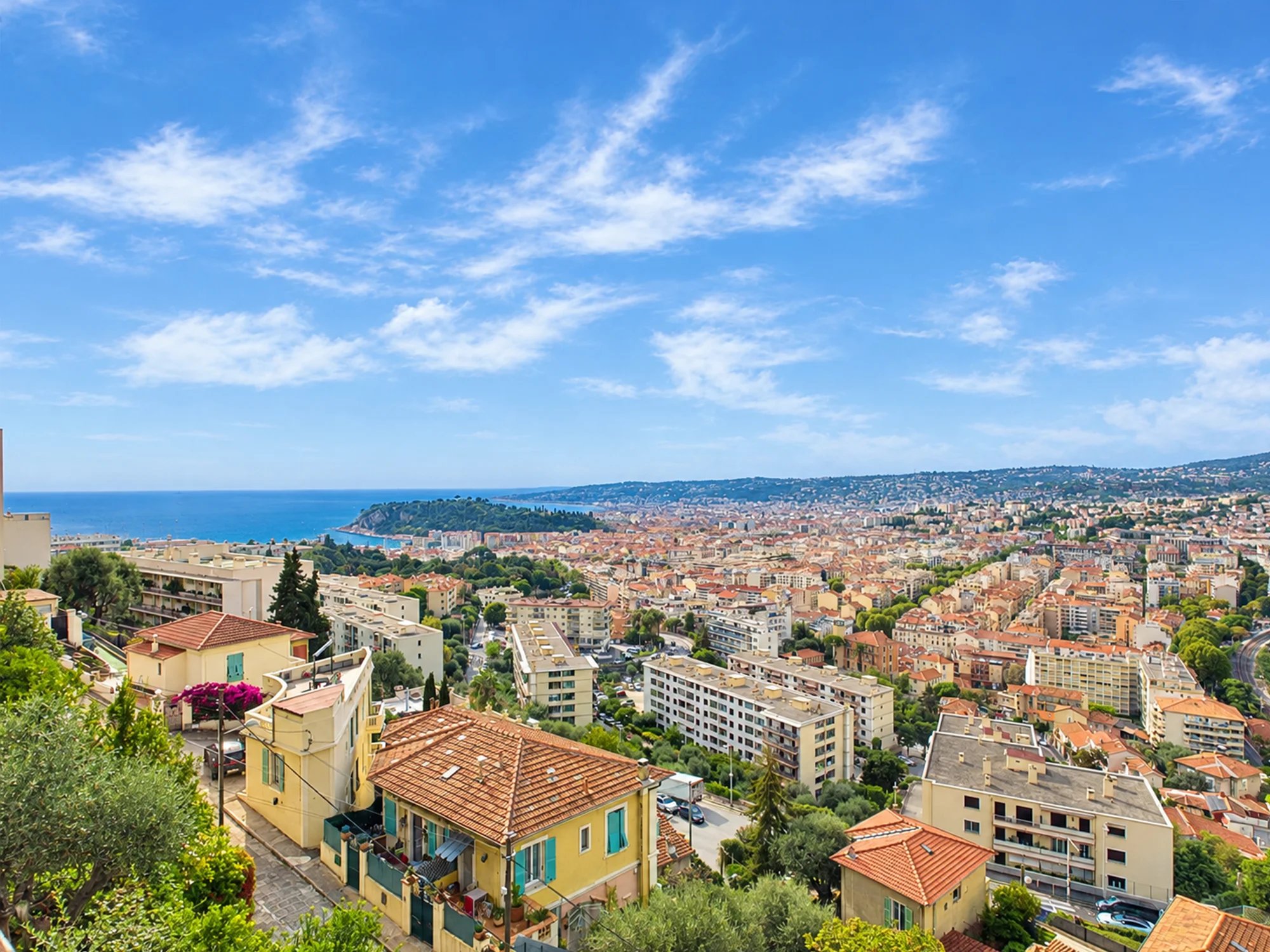 Appartement 3 Pièces Vue Mer – Terrasse – Mont Boron – Nice