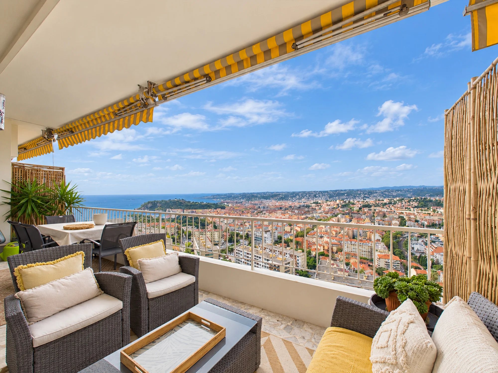 Appartement 3 Pièces Vue Mer – Terrasse – Mont Boron – Nice