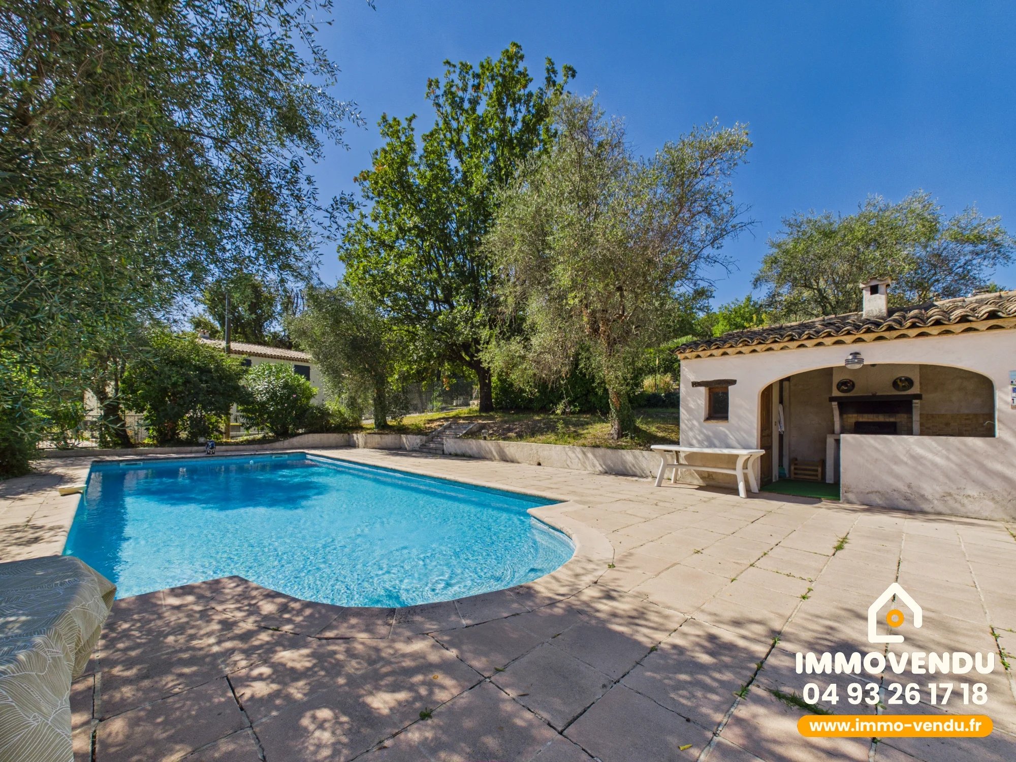 Maison 201,74² Terrain 1.781m² Piscine – La Gaude