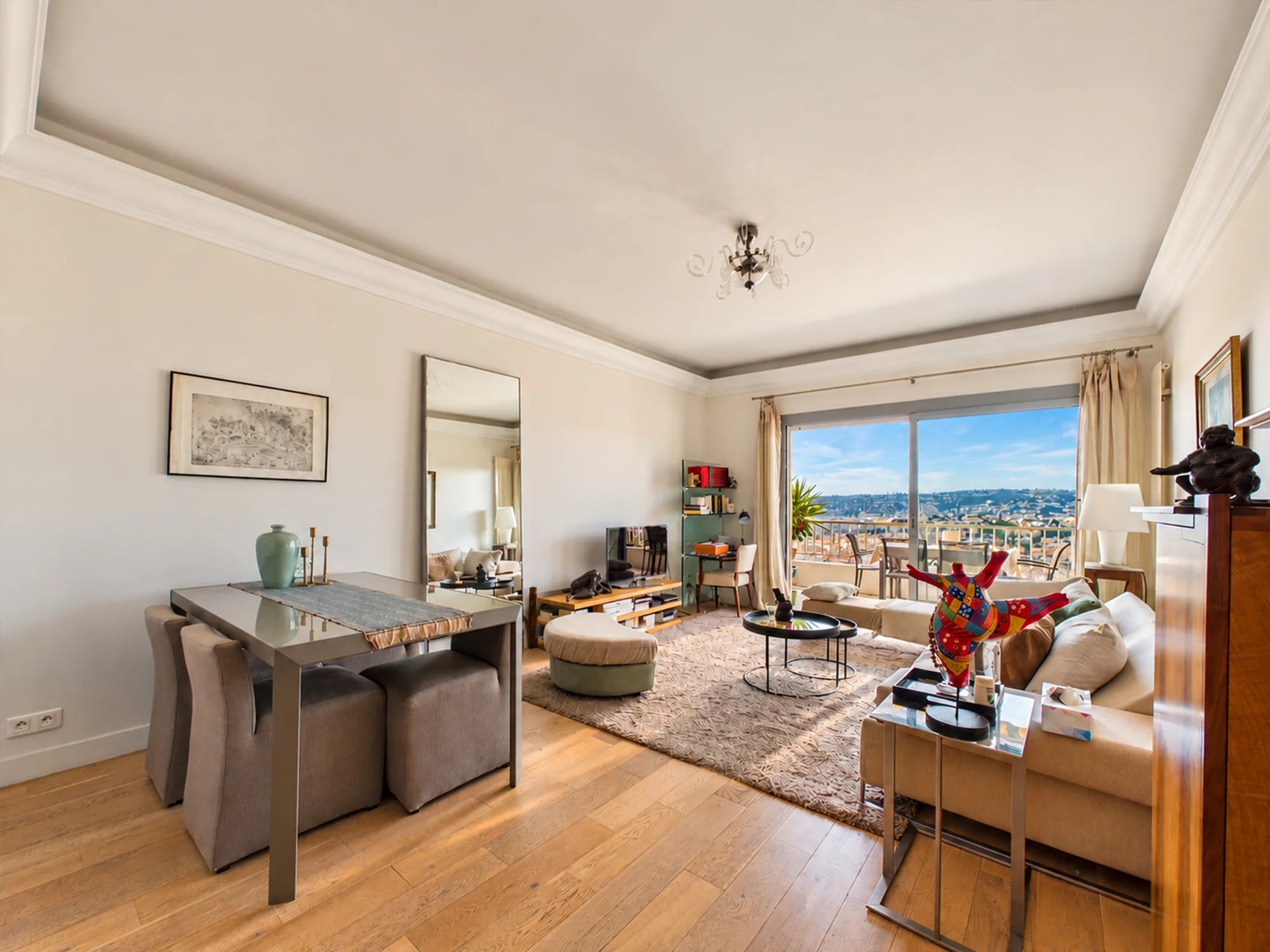 Appartement 3 Pièces Vue Mer – Terrasse – Mont Boron – Nice